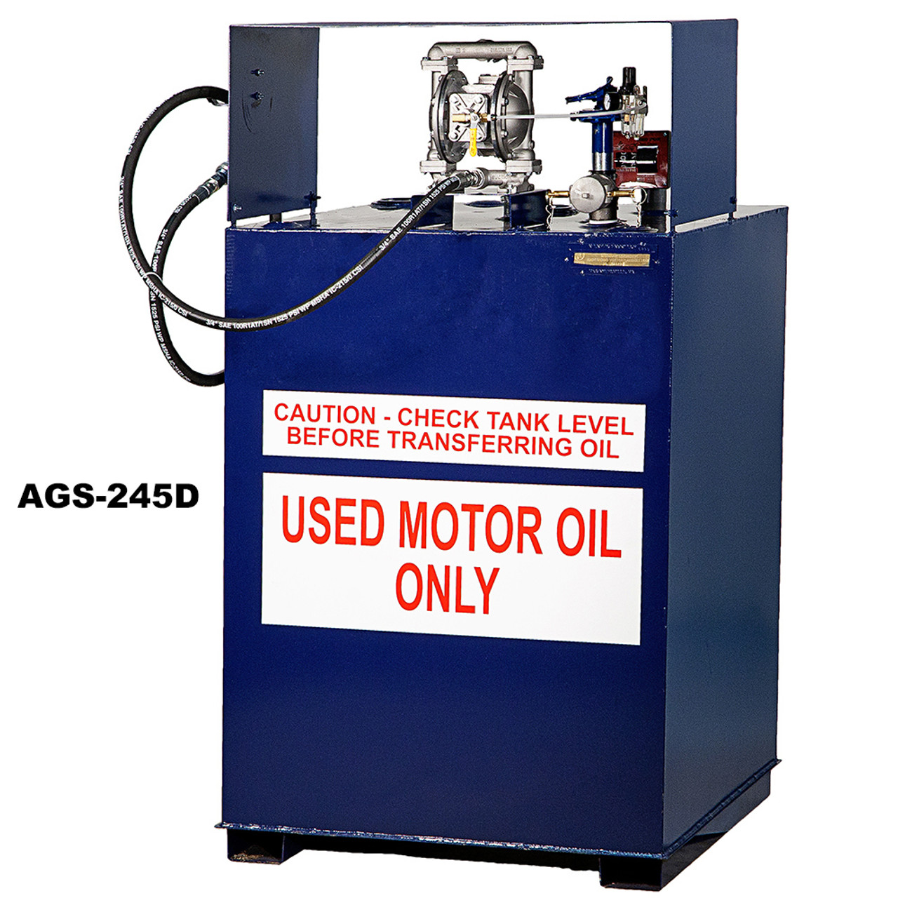 John Dow JDI AGS-245D: Used Oil Storage, Gallon Verticle