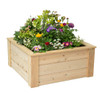 Square Raised Garden Bed With Trim Pack