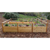 Cedar Complete Raised Garden Bed Kit - 8' x 12'