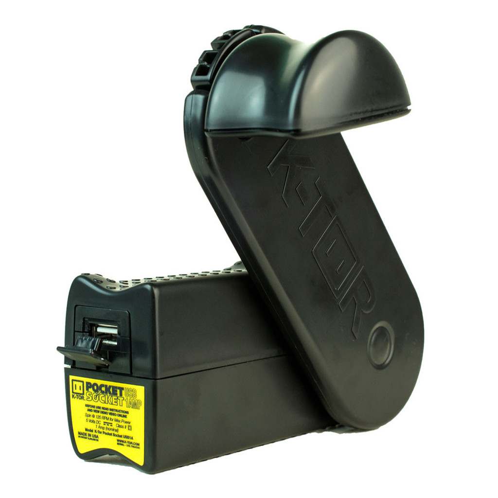 KTOR Pocket Socket Hand Crank Generator USB