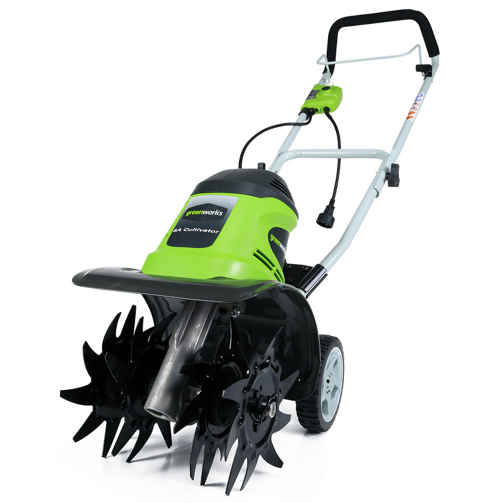 Greenworks 10" 8Amp Electric Cultivator/Tiller