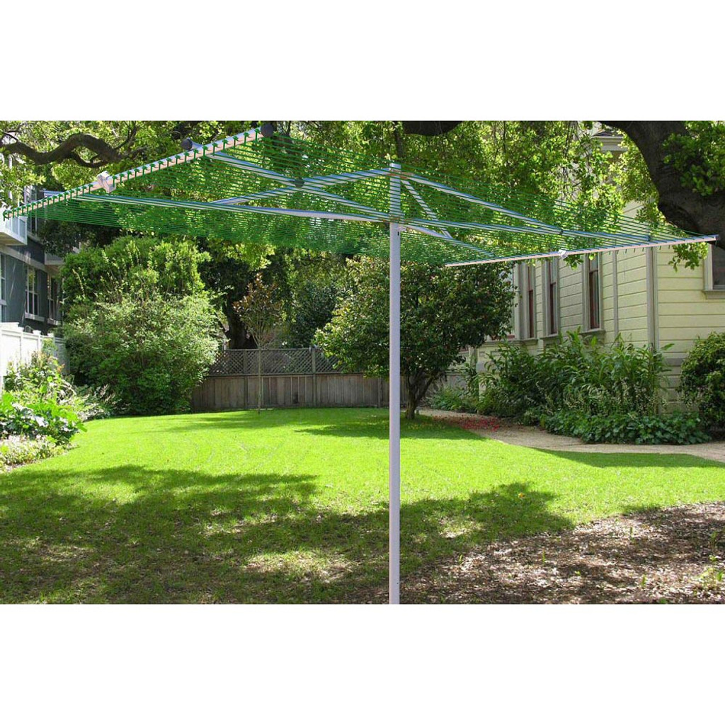 Breezecatcher Parallel Clothes Dryer Rotary Clothesline Eartheasy Com