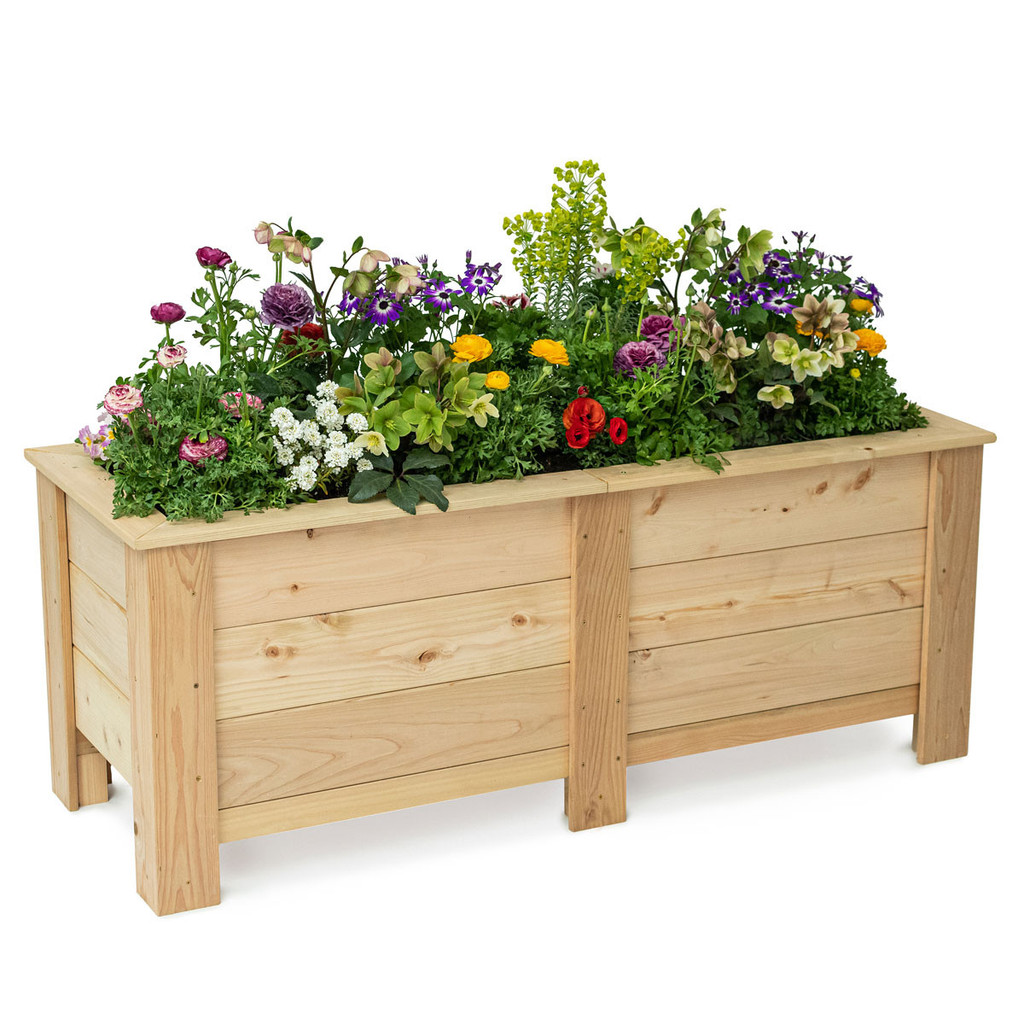 Natural Cedar Planter Boxes