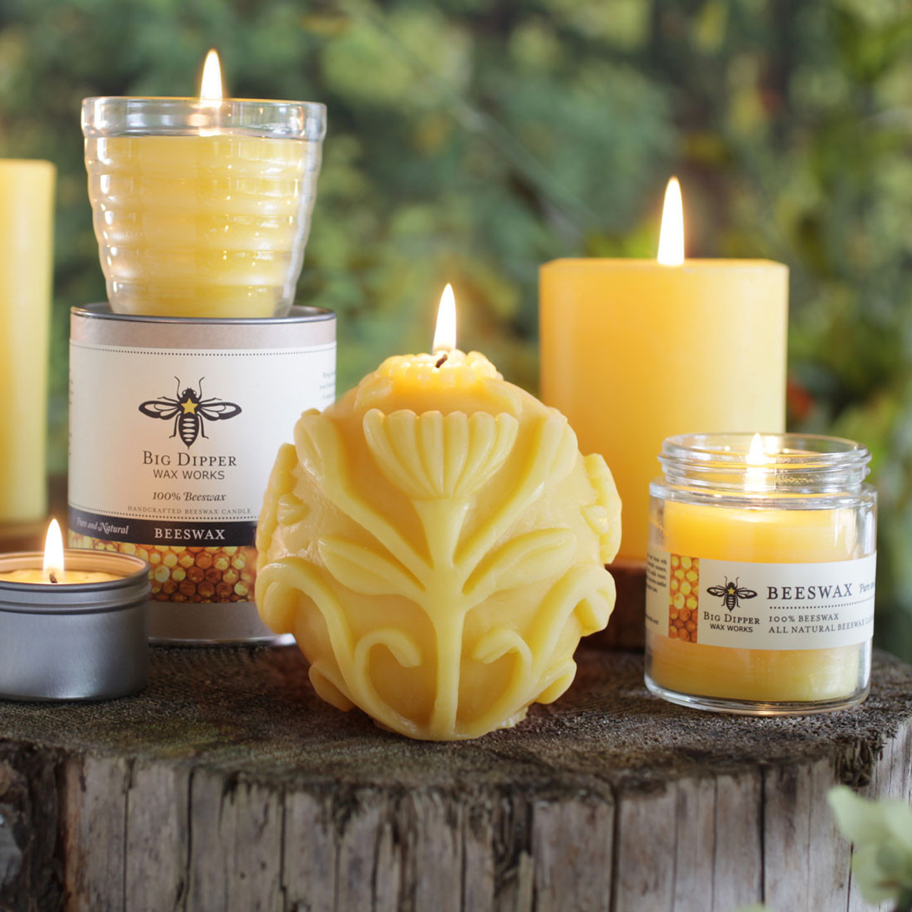 Beeswax Sphere Candles