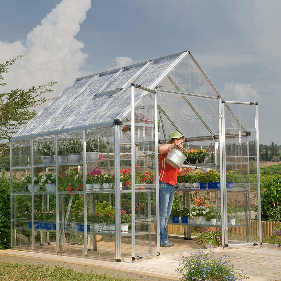 Snap & Grow Greenhouses - 8' Widths | Eartheasy.com