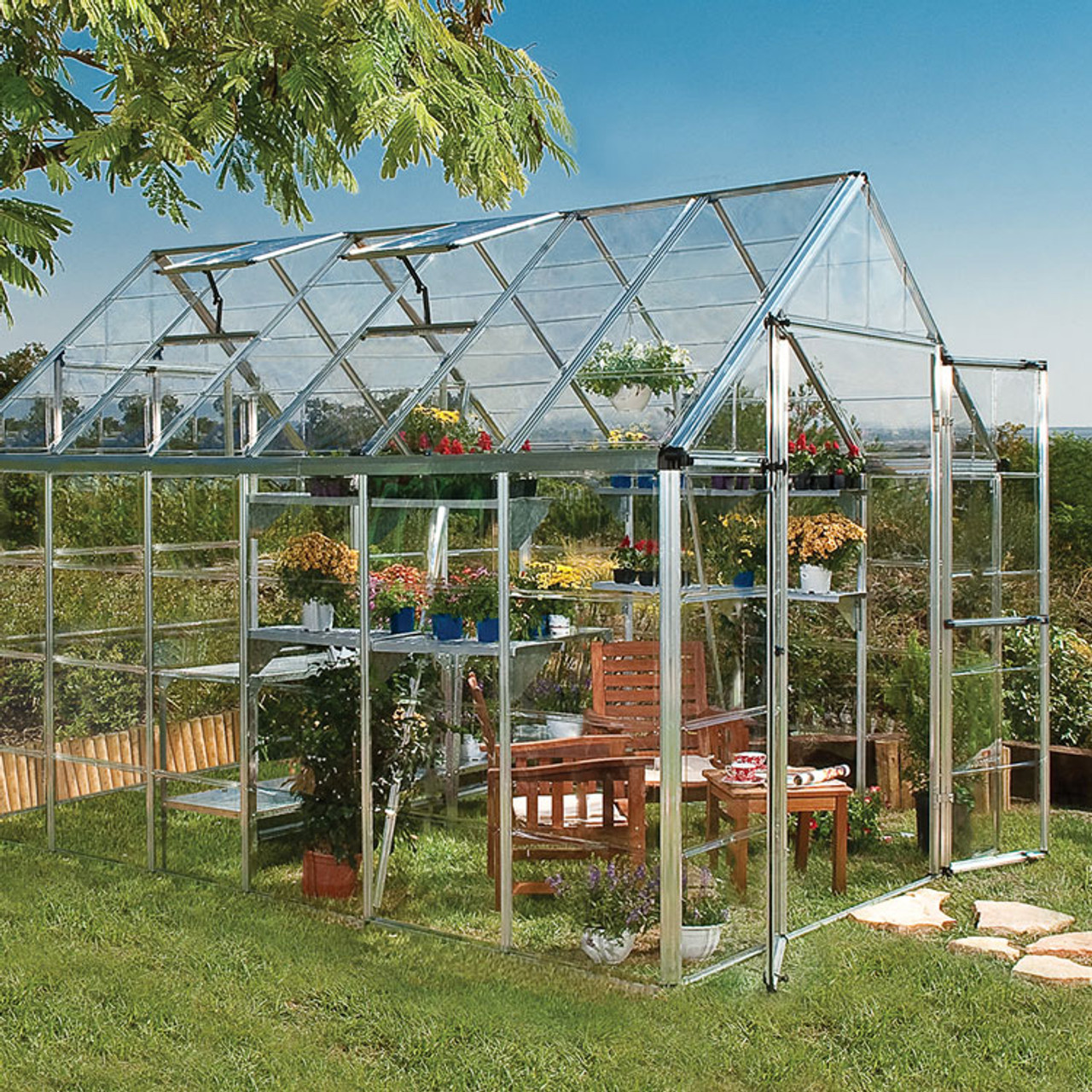 Snap  Grow Greenhouses 8' Widths