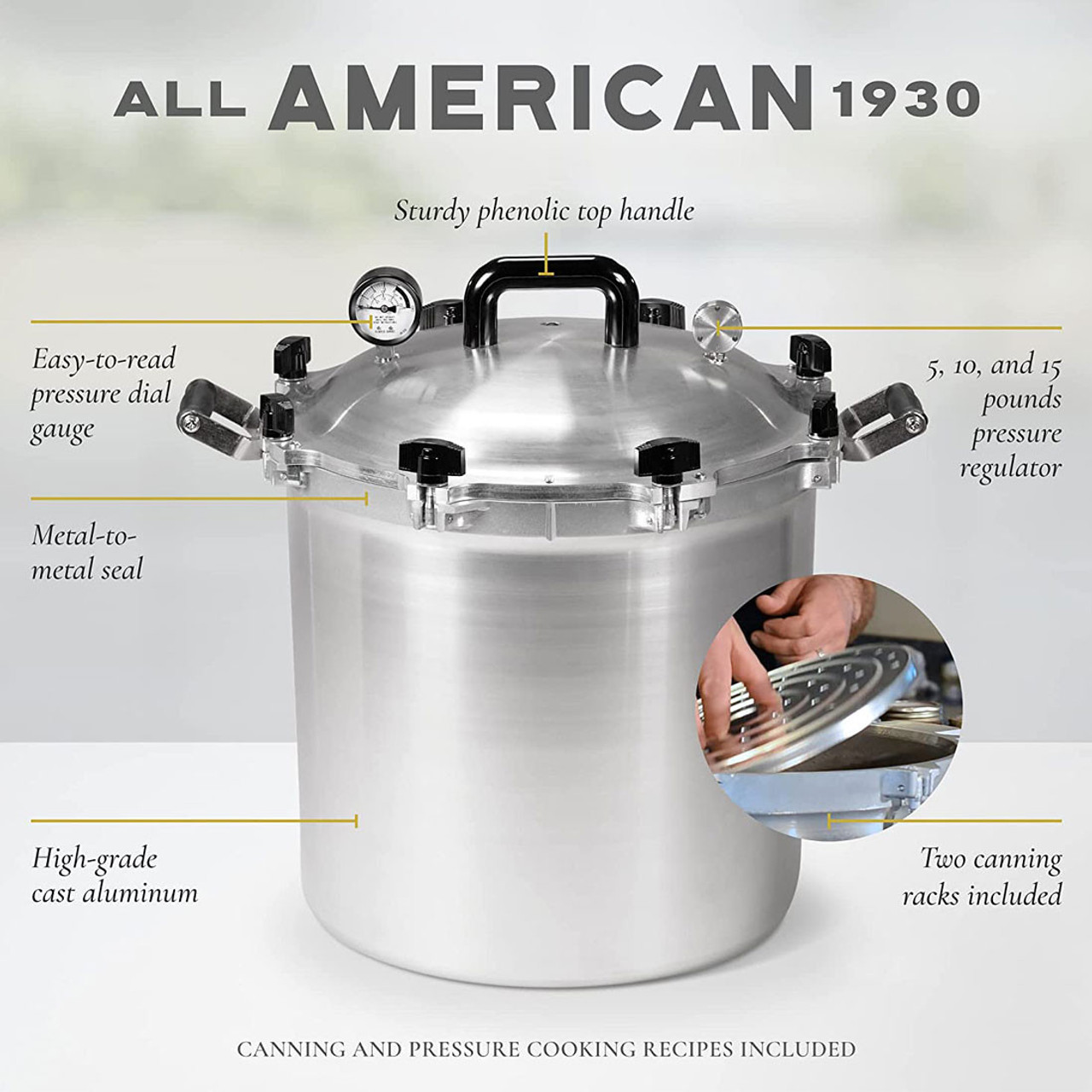 All American 910 10 Quart Canning Kit