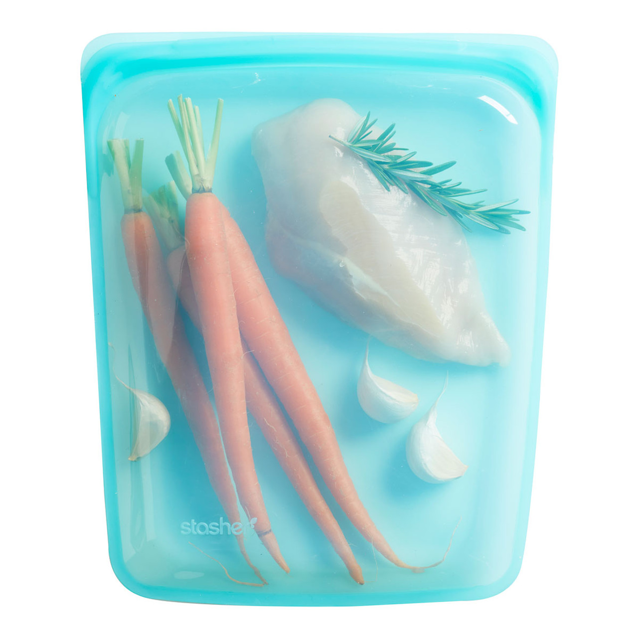 Stasher Half Gallon Bag in Tide Pool | Silicone