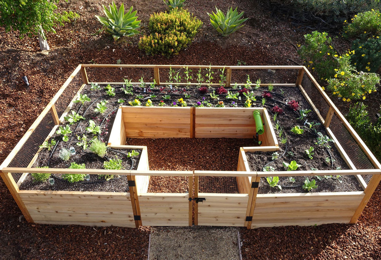 8'x12' Complete Vegetable Garden Kit