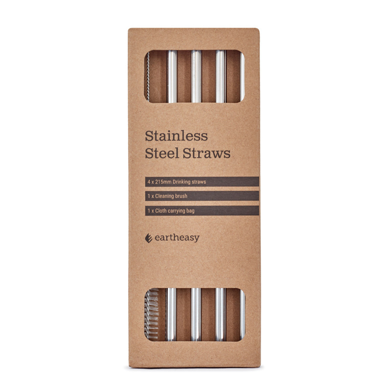 Straight Metal Straws