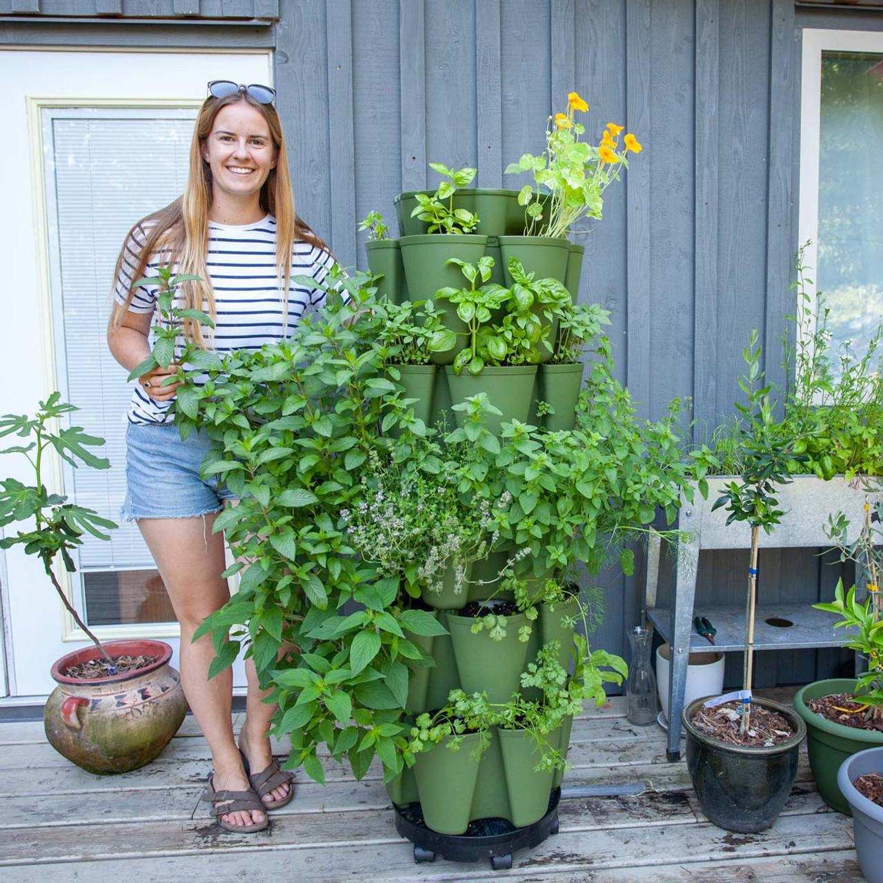 GreenStalk 5 Tier Vertical Planter – Epic Gardening