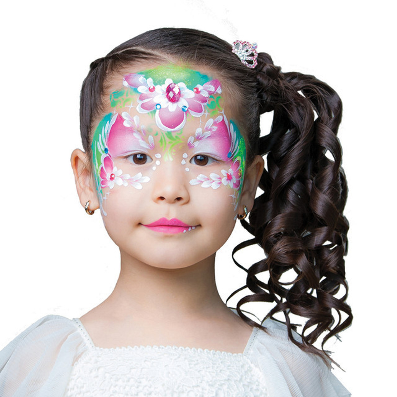 Kids Face Painting Kit - Namaki Fairy & Butterfly Face Painting Kit (f/paint/7,5g  + brush/1pc + acc/2pcs)