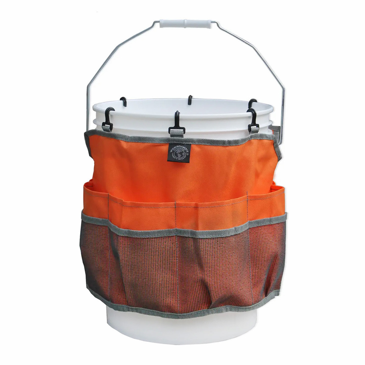 Womanswork Bucket Caddy - Orange Gray