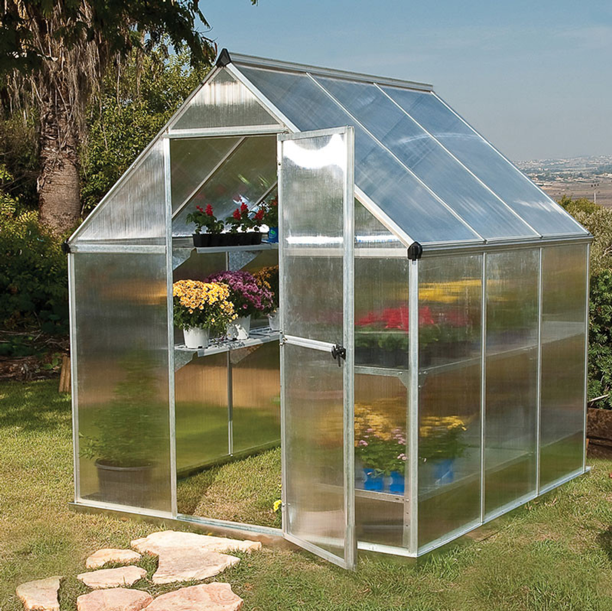 sejr Acquiesce Give Nature Hobby Greenhouse - 6' Widths | Eartheasy.com