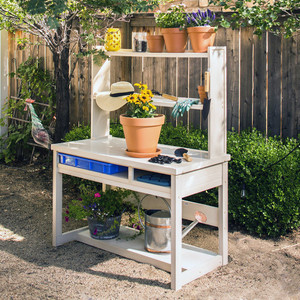 Recycled Plastic Potting Bench