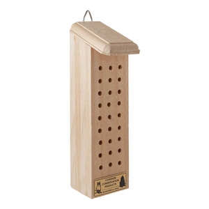 Wooden Solitary Bee House