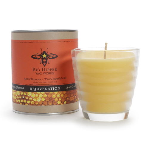 Beeswax Aromatherapy Candle - Rejuvenation