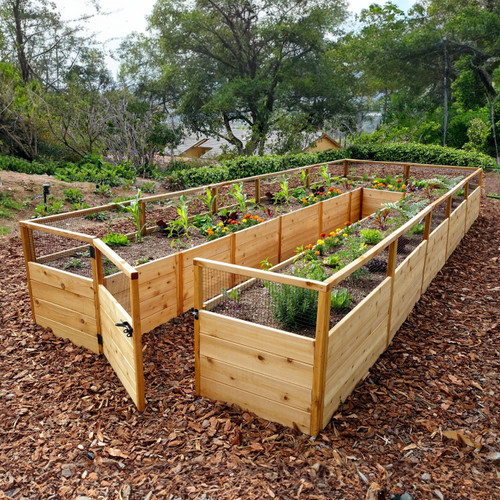 Cedar Complete Raised Garden Bed Kit - 8' x 16' Cedar Complete Raised Garden Bed Kit - 8' x 16'