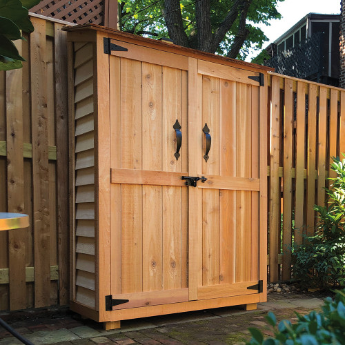 4' x 2' Garden Chalet Shed