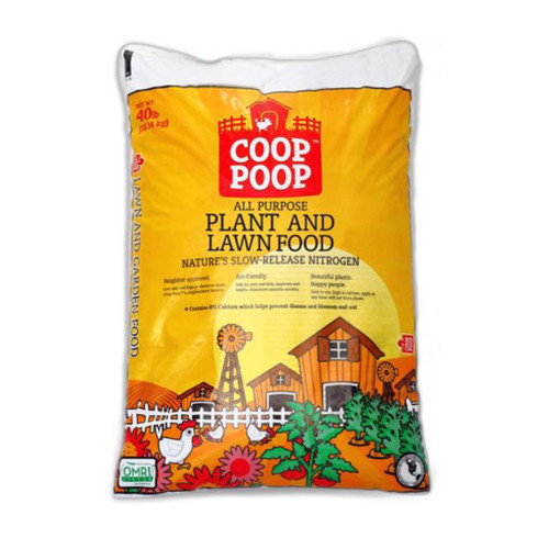 Organic Coop Poop Slow Release Fertilizer 2-4-3 - 40 lbs