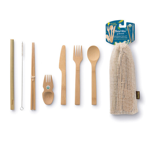 Bamboo Eat/Drink Tool Kit