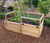 3' x 6' Raised Garden Bed With Hinged Fencing