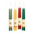 Natural Beeswax Tapers - Set of 2