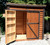 8' x 4' GardenSaver Storage Shed - Double Doors