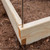 Natural Cedar 9' U-Shaped Raised Bed with Trellis 