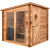 Garden Outdoor Sauna - 8 Person Garden Outdoor Sauna - 8 Person
