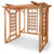 Cedar Patio Garden Pergola & Hanging Swing Set