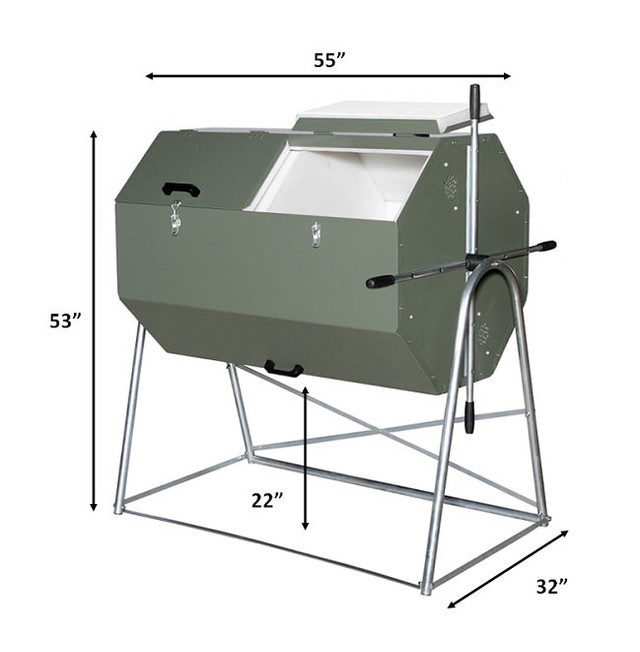 Jora JK400 Compost Tumbler 14.2 Cubic Feet