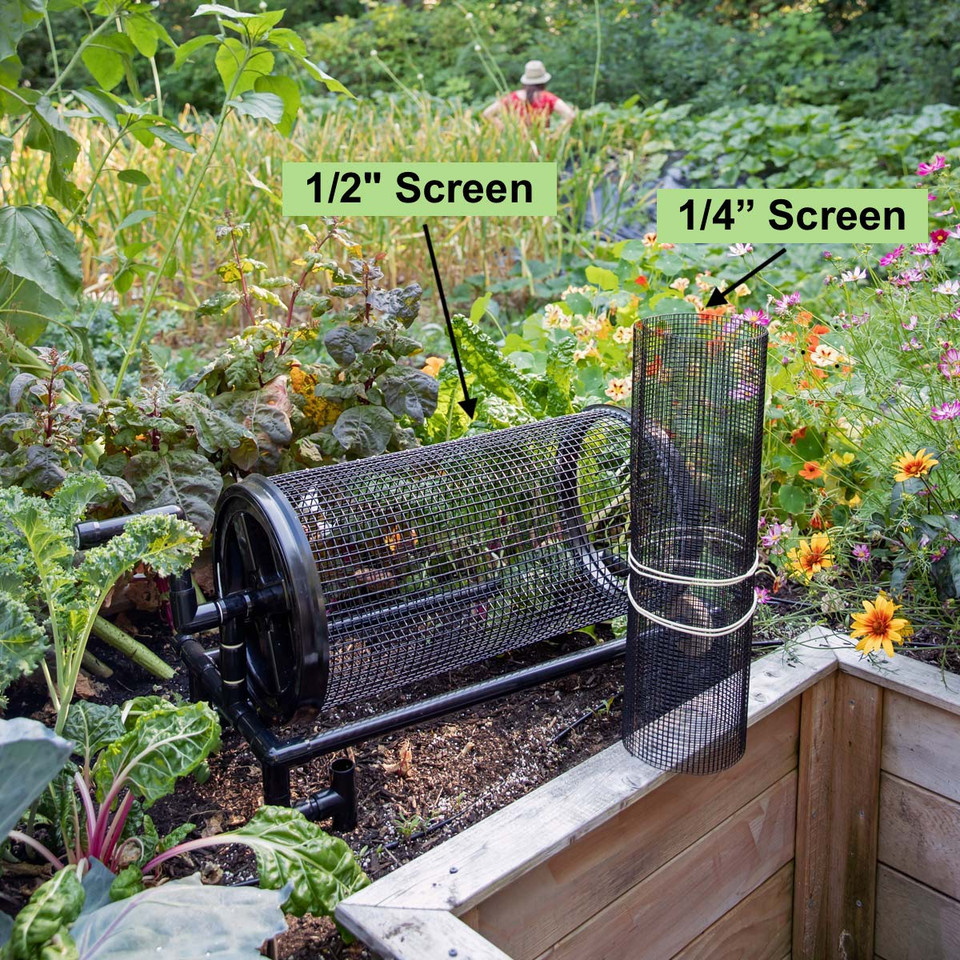 Heavy Duty Rolling Garden Sifter
