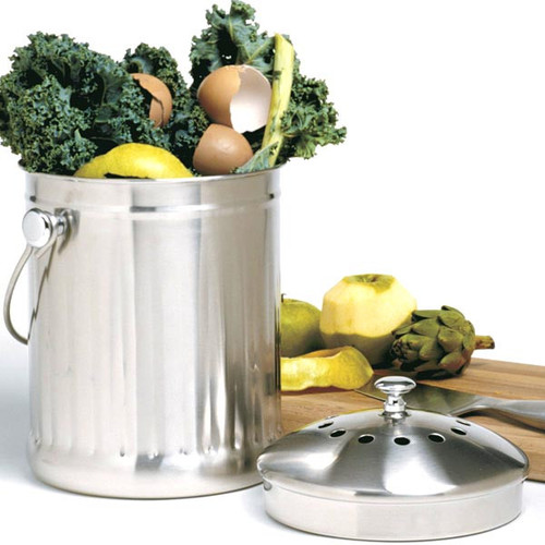 Compost Caddy Stainless Steel