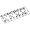 Chip Droplet Generator - Four elements on one chip - Luer - Darwin Microfluidics