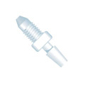 Barbed to 10-32 Male Adapter (pack of 10) - Darwin Microfluidics