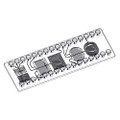Passive Phase Guide Mixer Chip - Mini Luer