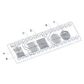 Passive Phase Guide Mixer Chip - Mini Luer