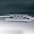 RS T Baffle Mixer - Glass Chip with connection bar