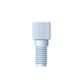 1/4-28 Flangeless Nut (10-pack) - PTFE