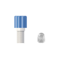 1/4-28 Pre-Torque Flangeless Fitting (10-pack) - PTFE + PFA