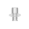 Male Luer Lock to 1/4-28 Female Adapter (10-pack) - PP