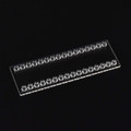 Image of Microscope Slide Platform - 2 x 16 Mini Luer interfaces - Fluidic 344