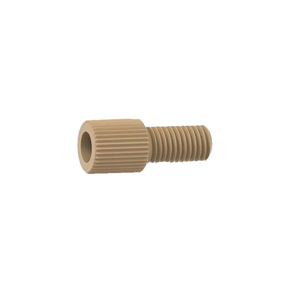 1/4-28 Super Flangeless Nut for 1/16” or 1/32” OD (pack of 10