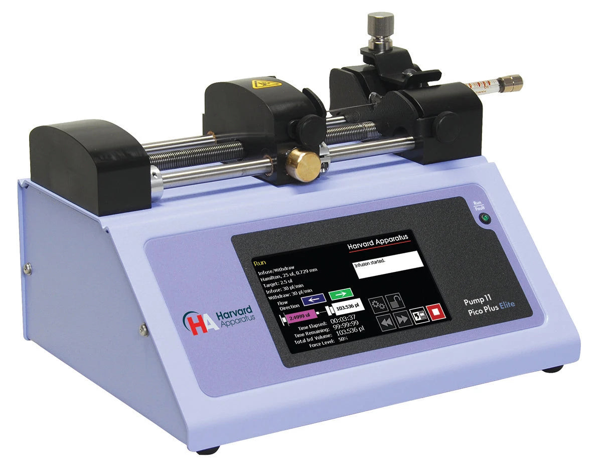 Harvard Apparatus 11 Pico Plus Elite Syringe Pump - Darwin Microfluidics