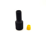 Flangeless PFA Fittings + ETFE Ferrules 1/4"-28 to 1/8" OD (pack of 10) - Darwin Microfluidics
