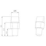 Male Mini Luer Plugs (pack of 10) - Darwin Microfluidics