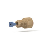 Flangeless PEEK Fittings + ETFE Ferrules 1/4-28 to 1/16" OD (pack of 10)