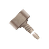 Fingertight Double-Wing 10-32 Coned Fitting for 1/16" OD Tubing (pack of 10) - Darwin Microfluidics