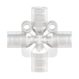 Image of a Female thread cross adapter for 1/4-28 (pack of 5) - PP